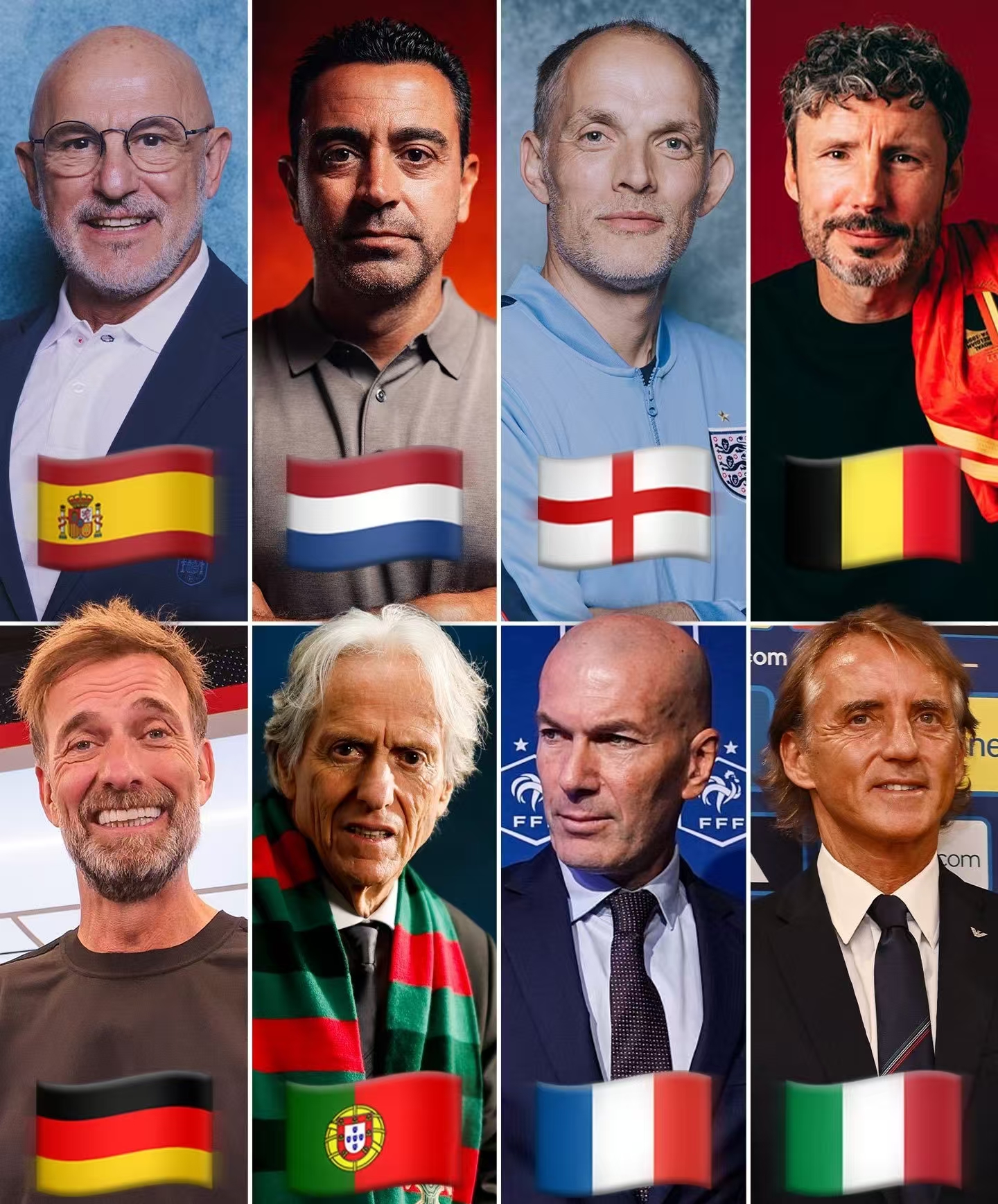 Een golf van trainerswissels bij nationale teams: wie kan het shirt weer laten schitteren?
